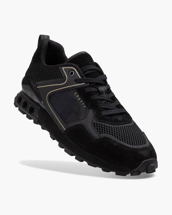 Cruyff Fuori Men's Black/Gold Trainers - Image 2