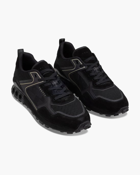 Cruyff Fuori Men's Black/Gold Trainers - Image 3