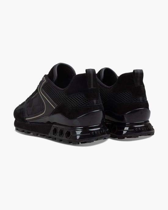 Cruyff Fuori Men's Black/Gold Trainers - Image 4