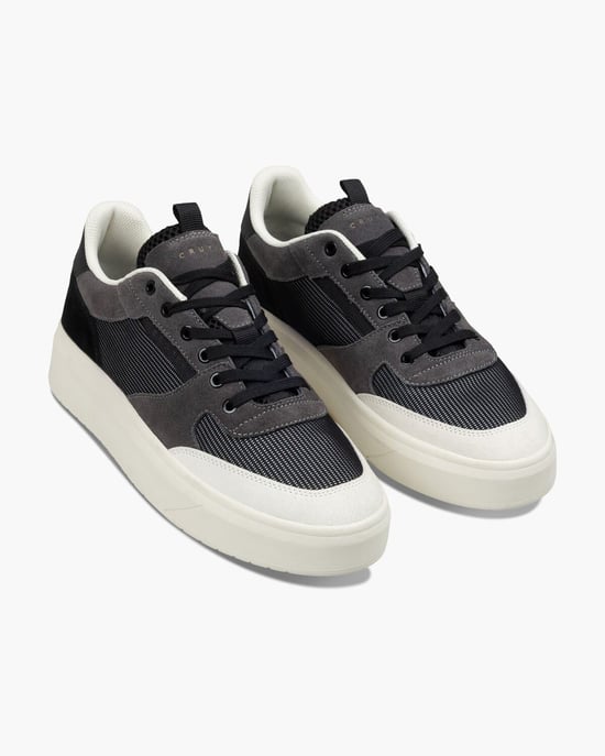 Cruyff Terra Court Heren Grijs/Witte Sneakers - Image 3