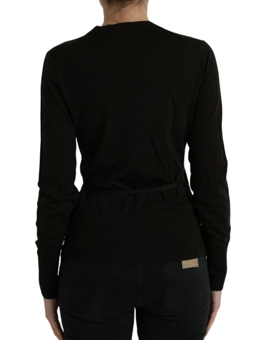 Wrap Knit Top Tsh84349 - Image 3