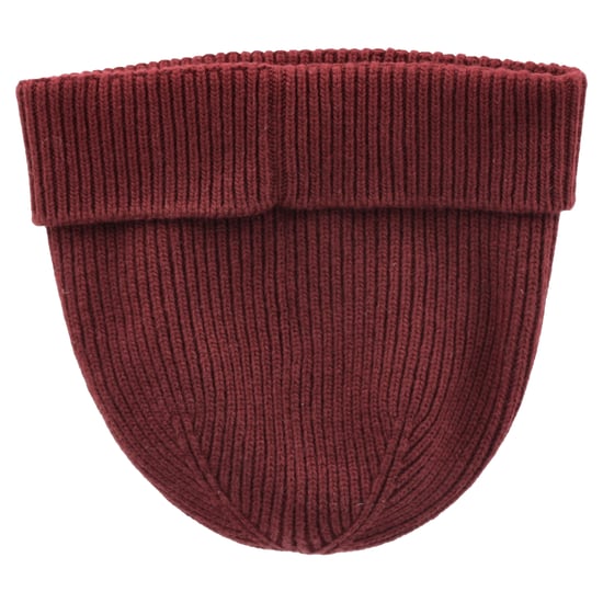 Givenchy Appliqué Stickad Beanie i Vinröd Ull - Image 6