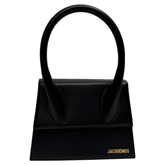 Jacquemus Le Chiquito Top-Handle Tas in Zwart Leer - Image 1