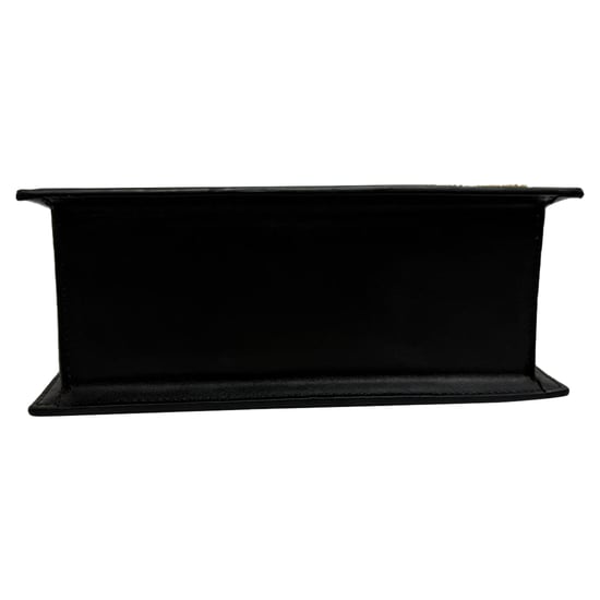 Jacquemus Le Chiquito Top-Handle Bag in Black Leather - Image 4