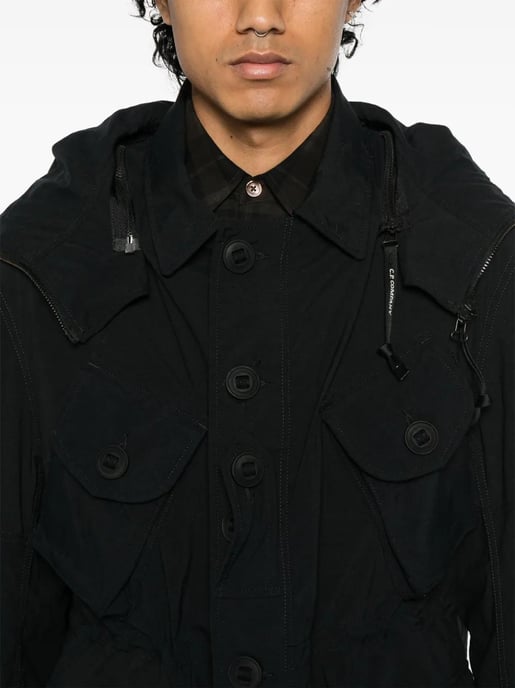 Nylon Parka Coat - Image 5