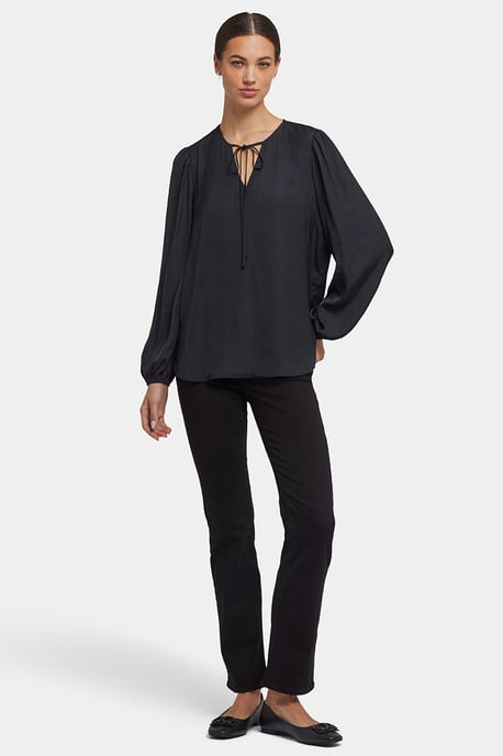 Elsie Blouse | Zwart - Image 3
