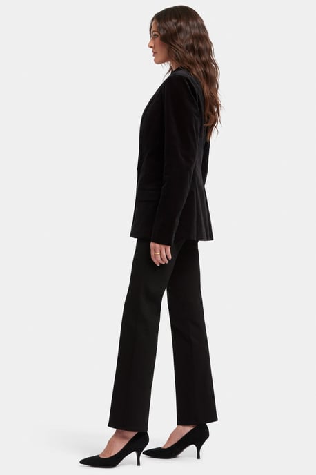 Tuxedo Jacket Velours Zwart | Zwart - Image 2