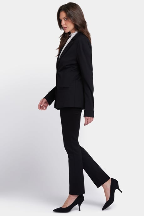 Classic Blazer Jacket in Ponte Knit | Zwart - Image 2