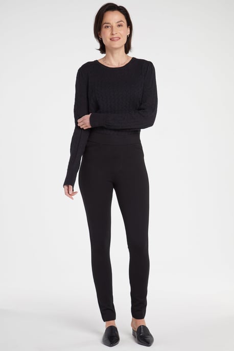 Pull-On Legging Broek Sculpt-Her™ Collectie | Zwart - Image 1