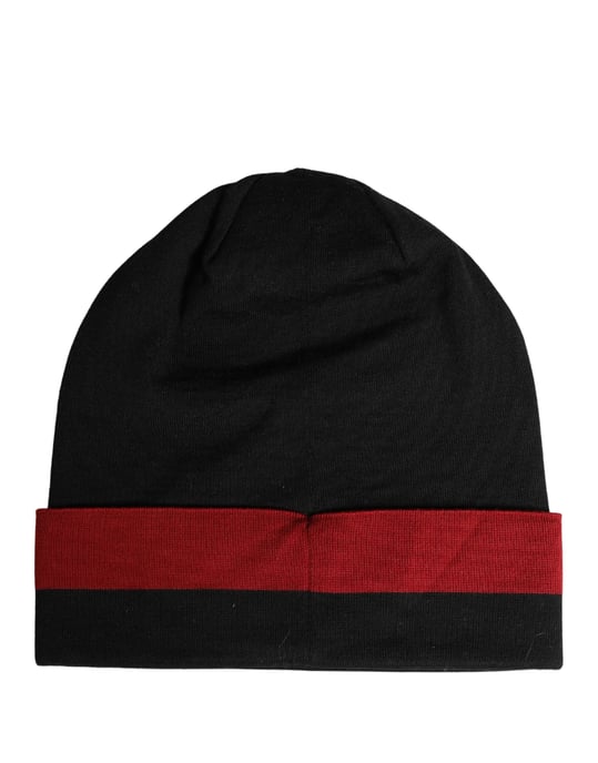 Dolce & Gabbana Gebreide Beanie Met Tekstuele Versieringen - Image 3