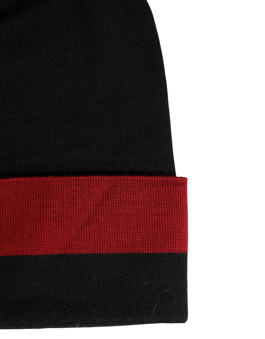 Dolce & Gabbana Gebreide Beanie Met Tekstuele Versieringen - Image 4