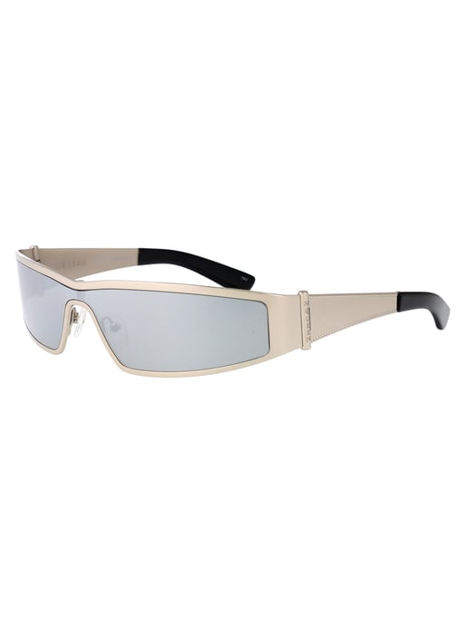 Metallic Silver Sunglasses - Image 1