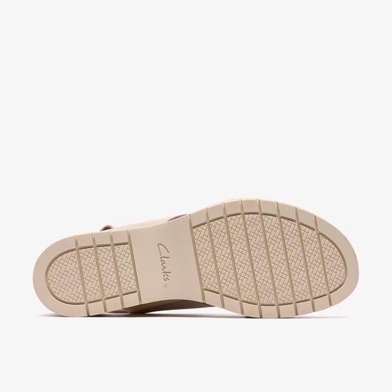 Diaz Cross Cream Leather Sandals - Image 3