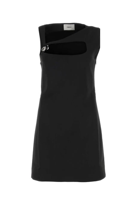 Zwarte Stretchjersey Aansluitend Jurk - Image 1