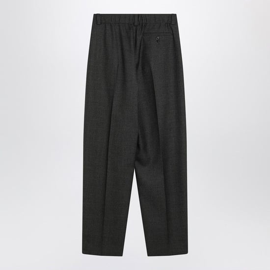 Grey Wool Trousers - Image 3