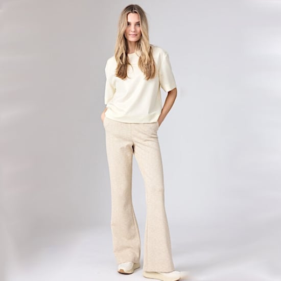 Corel Amsterdam Corel broek boa flare jacquard lurex-camel - Image 1