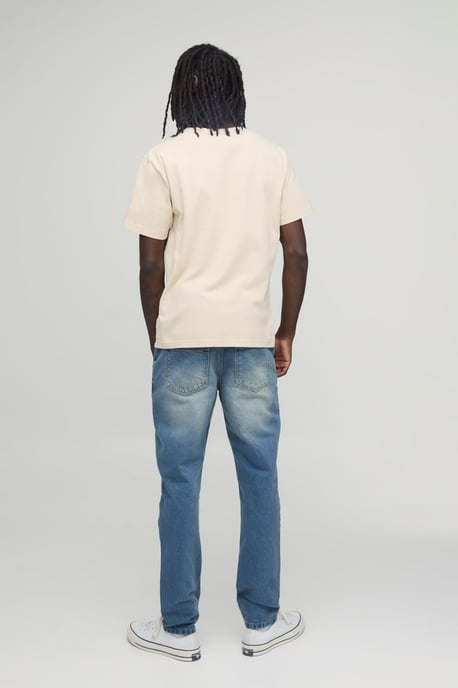 Basic Slim Fit Jeans - Image 3