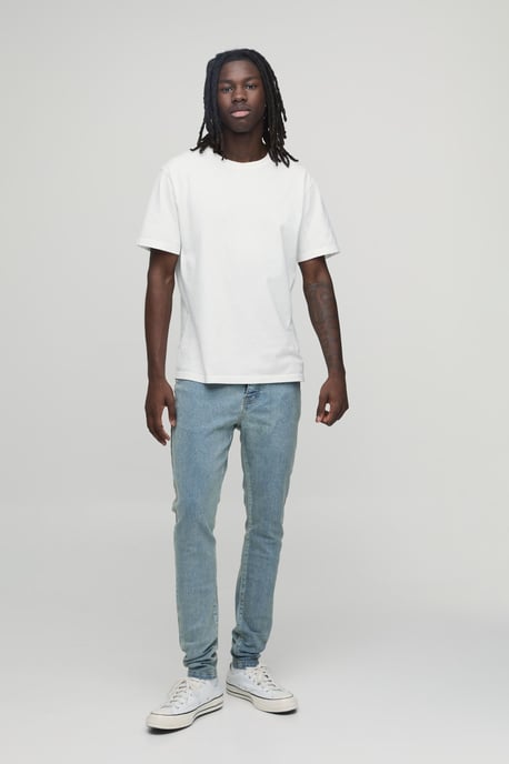Basic Skinny Fit Jeans - Image 4