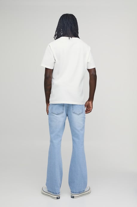 Basic Flared Fit Jeans - Image 3