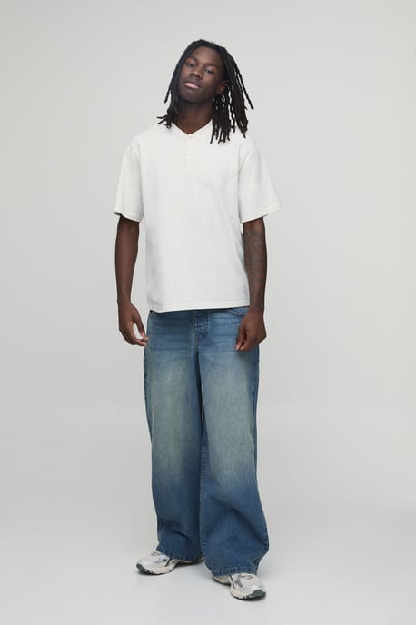 Basic Baggy Fit Jeans - Image 4