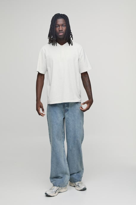 Basic Relaxed Fit Jeans - Image 4
