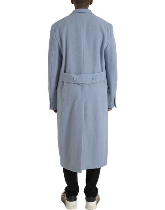 Dubbelknäppt Lång Kappa Klassisk Stil - Image 3