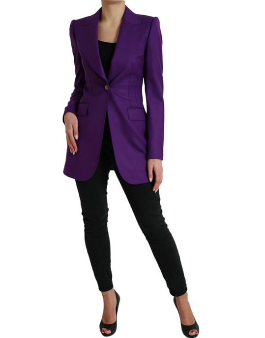 Purple Blazer Tailored Fit - Image 2
