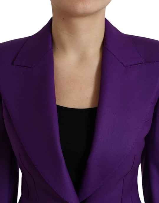 Purple Blazer Tailored Fit - Image 4