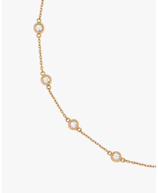 Set In Stone Station Necklace - Image 4