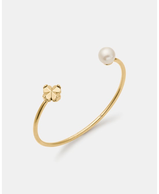 Spade Flower Pearl Cuff - Image 3