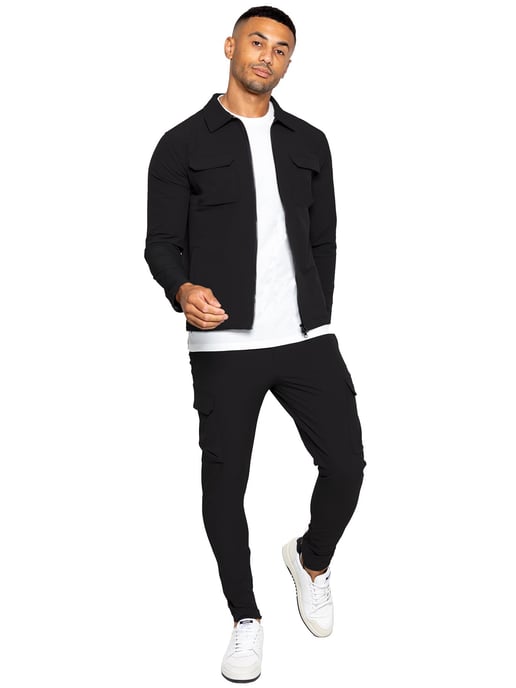 Enzo | Mens Cargo Shacket - Image 6