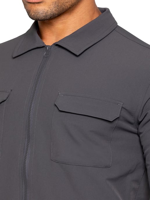 Enzo | Mens Cargo Shacket - Image 4