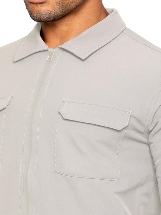Enzo | Mens Cargo Shacket - Image 4