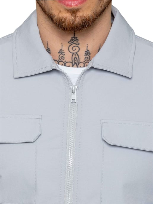 Enzo | Mens Cargo Shacket - Image 4