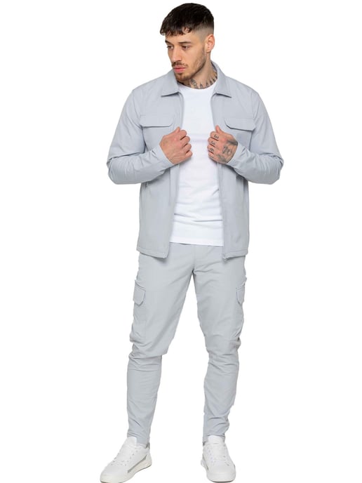Enzo | Mens Cargo Shacket - Image 6