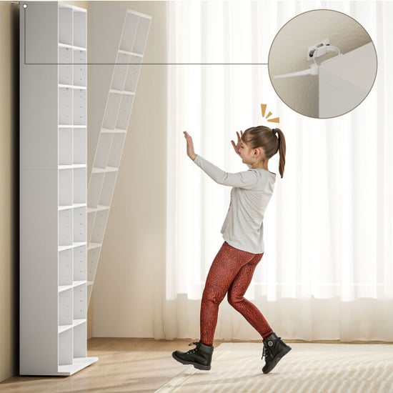 4goodz Dvd-rek of cd-opslagrek met 14 aanpasbare planken 18 vakken - - Image 4