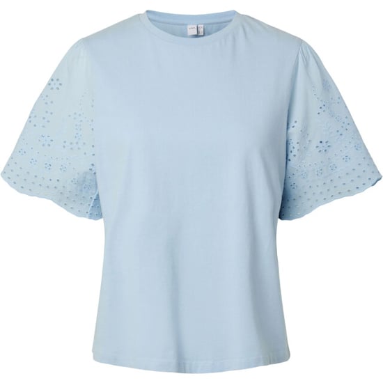 Y.A.S Yaslex ss top w. emb sleeves s. noos skyway - Image 2