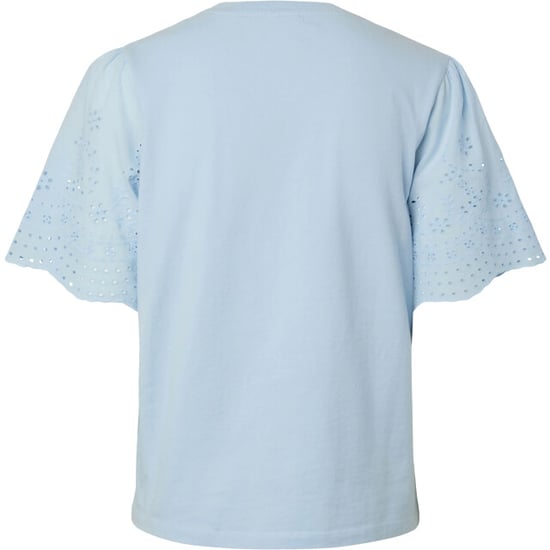 Y.A.S Yaslex ss top w. emb sleeves s. noos skyway - Image 6