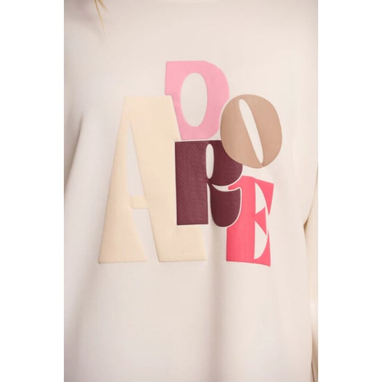 Rino & Pelle Xante.7002621 rino&pelle pullover with print snow white - Image 3