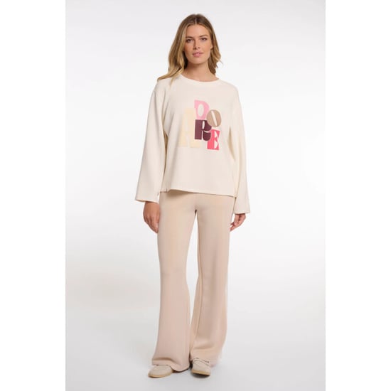 Rino & Pelle Xante.7002621 rino&pelle pullover with print snow white - Image 4