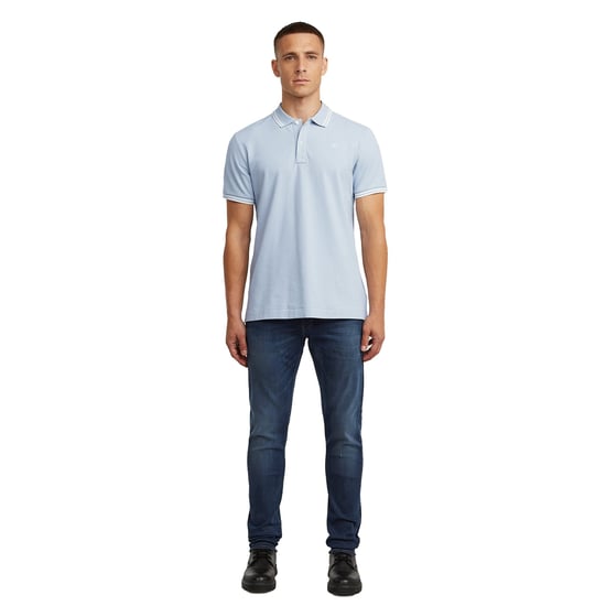 G Star Raw Dunda Slim Stripe Polo Polo Shirt - Image 4