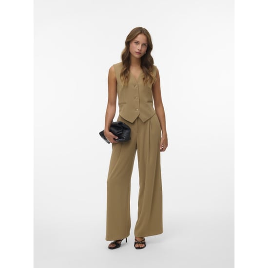 Vero Moda vmtena sl waistcoat 10340018 kelp - Image 2