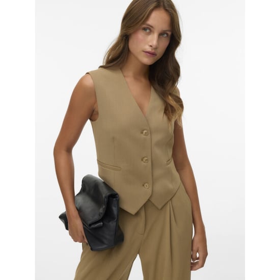 Vero Moda vmtena sl waistcoat 10340018 kelp - Image 3
