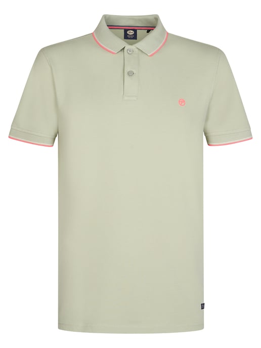 Petrol Industries Heren polo m-ros-pol003 6173 desert sage - Image 1