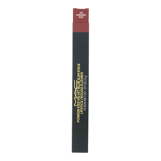 MAC Powder Kiss Velvet Blur Slim Stick Lipstick 2g - 878 Dubonnet Buzz - Image 3