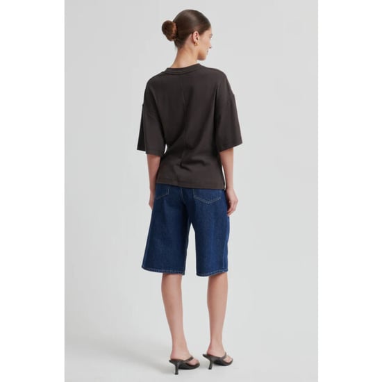Second Female shirt km enora brooch tee 6150 chocolate tort - Image 3