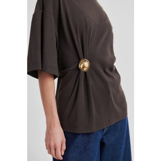 Second Female shirt km enora brooch tee 6150 chocolate tort - Image 6