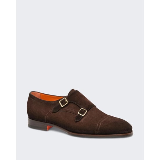 Santoni Heren double buckle loafer - Image 3
