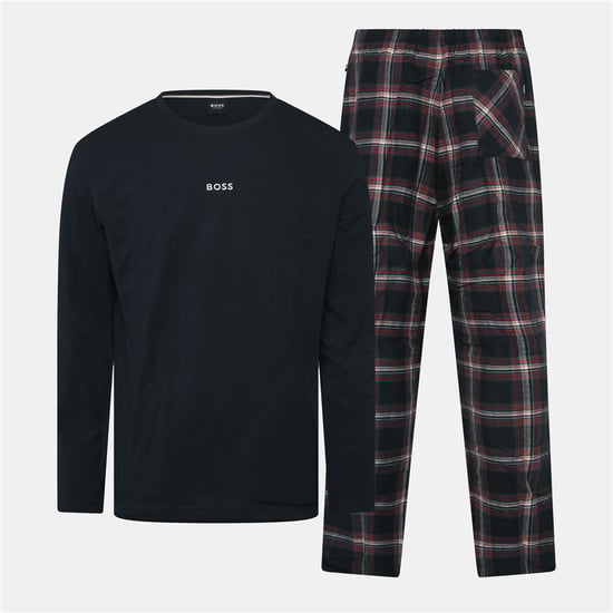 Men's Boss Holiday Pyjamas in Blue - Image 1
