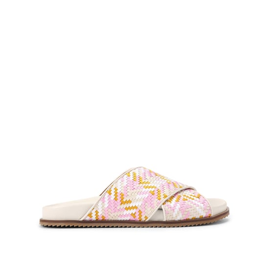 Kurt Geiger London Brixton Cross Strap Slide Sandals - Image 1